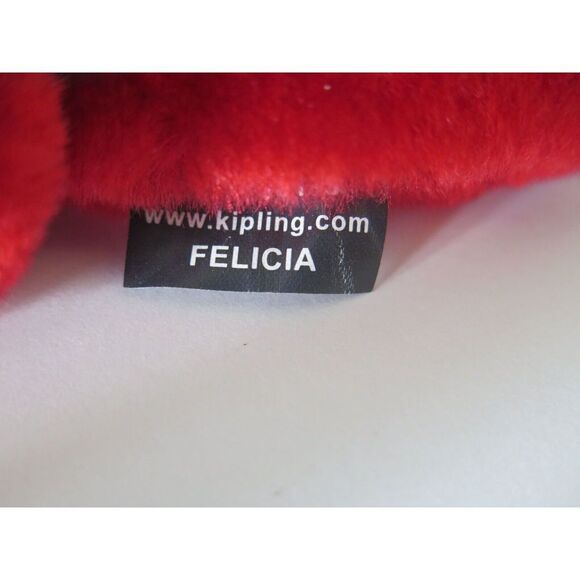 Kipling 1219-001 Felicia Small Red Monkey Keychain - Picture 3 of 3